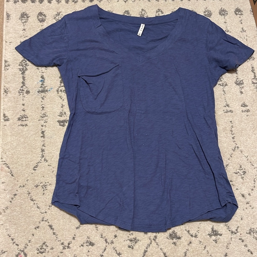 Z Supply Pocket Tee in Black Iris